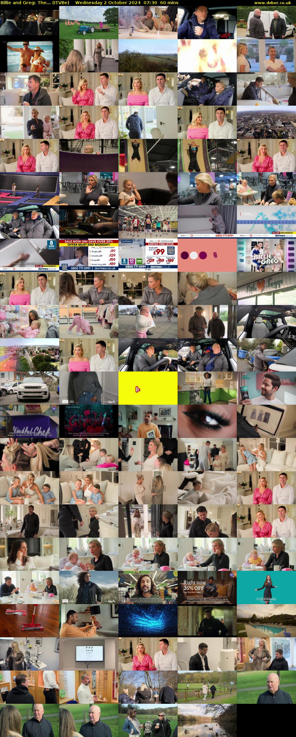 Billie and Greg: The... (ITVBe) Wednesday 2 October 2024 07:30 - 08:30