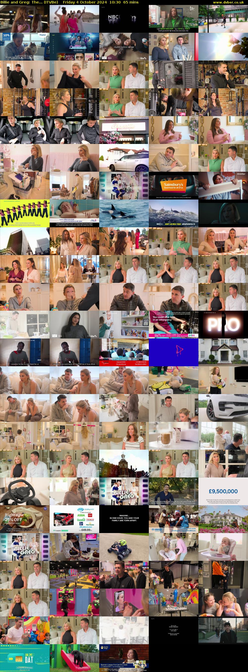 Billie and Greg: The... (ITVBe) Friday 4 October 2024 10:30 - 11:35