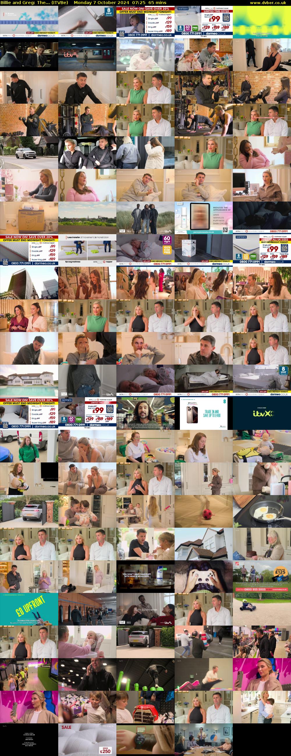 Billie and Greg: The... (ITVBe) Monday 7 October 2024 07:25 - 08:30