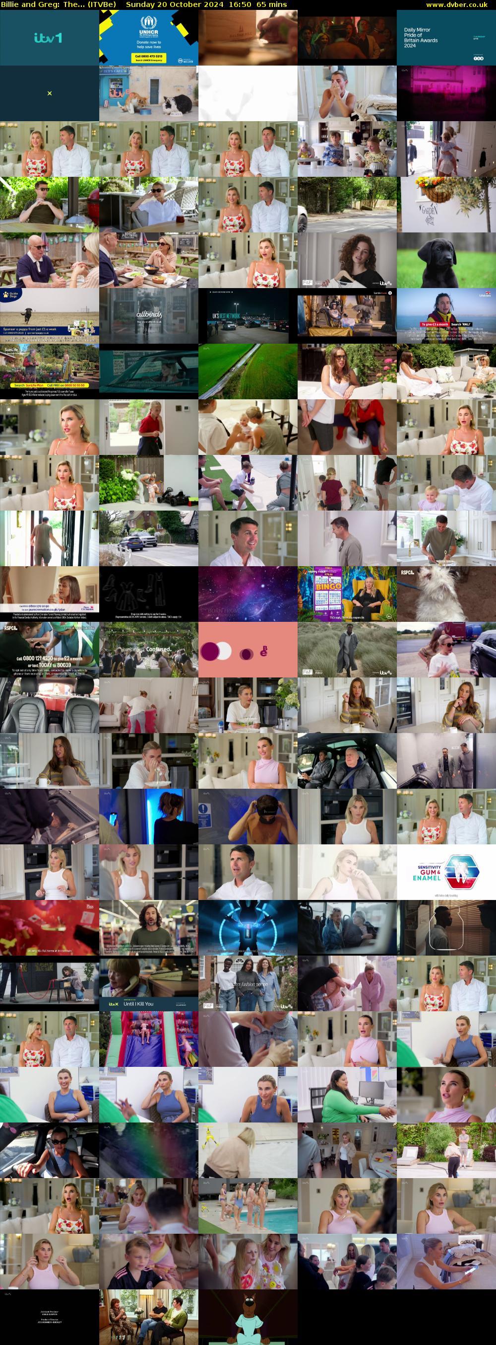 Billie and Greg: The... (ITVBe) Sunday 20 October 2024 16:50 - 17:55