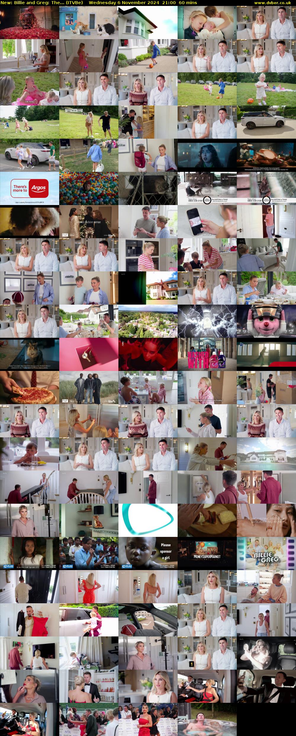 Billie and Greg: The... (ITVBe) Wednesday 6 November 2024 21:00 - 22:00