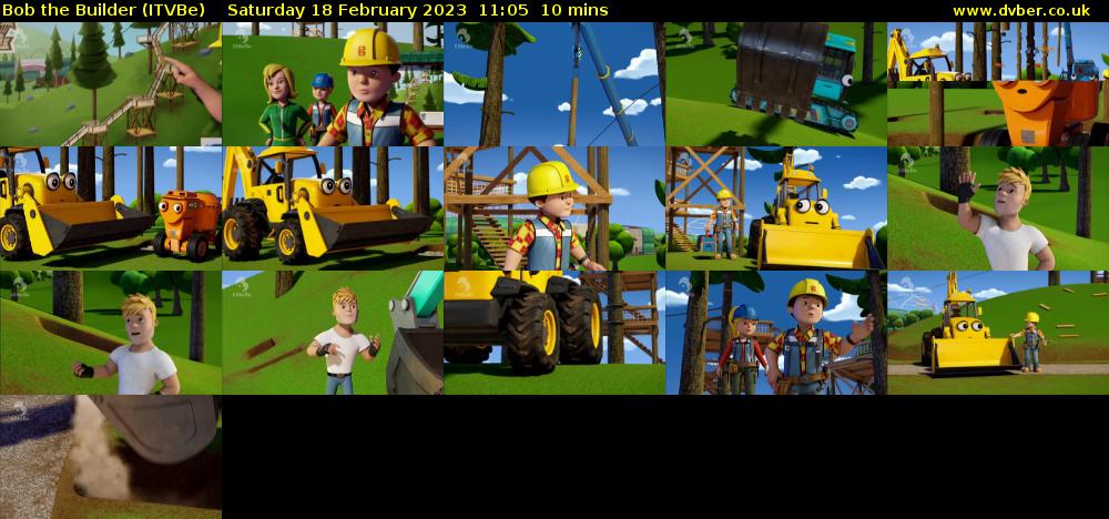 Bob the Builder (ITVBe) Saturday 18 February 2023 11:05 - 11:15