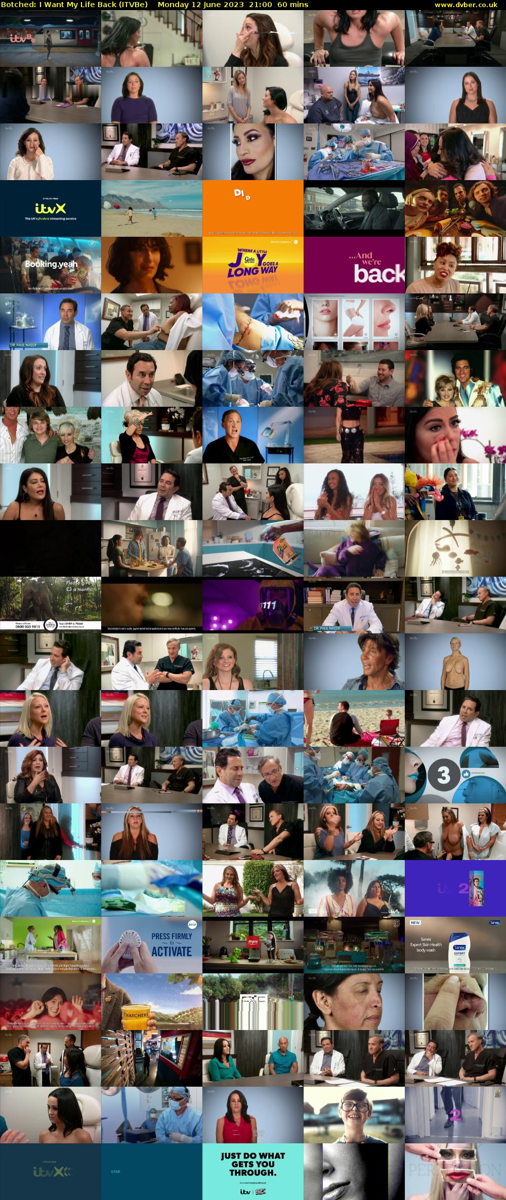 Botched: I Want My Life Back (ITVBe) Monday 12 June 2023 21:00 - 22:00