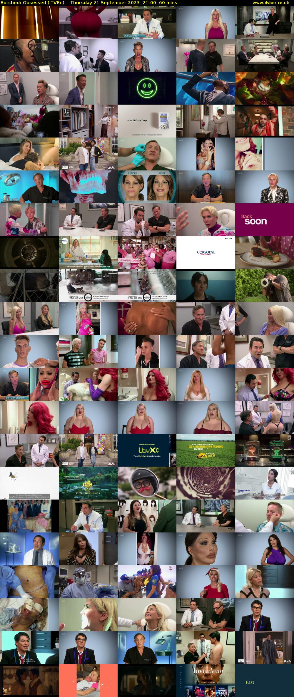 Botched: Obsessed (ITVBe) Thursday 21 September 2023 21:00 - 22:00