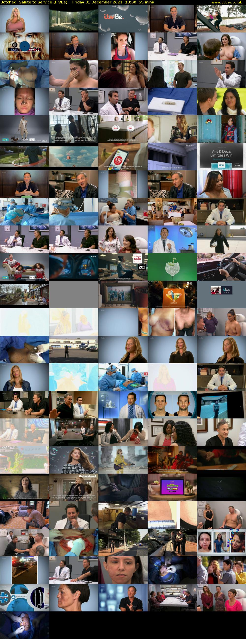 Botched: Salute to Service (ITVBe) Friday 31 December 2021 23:00 - 23:55