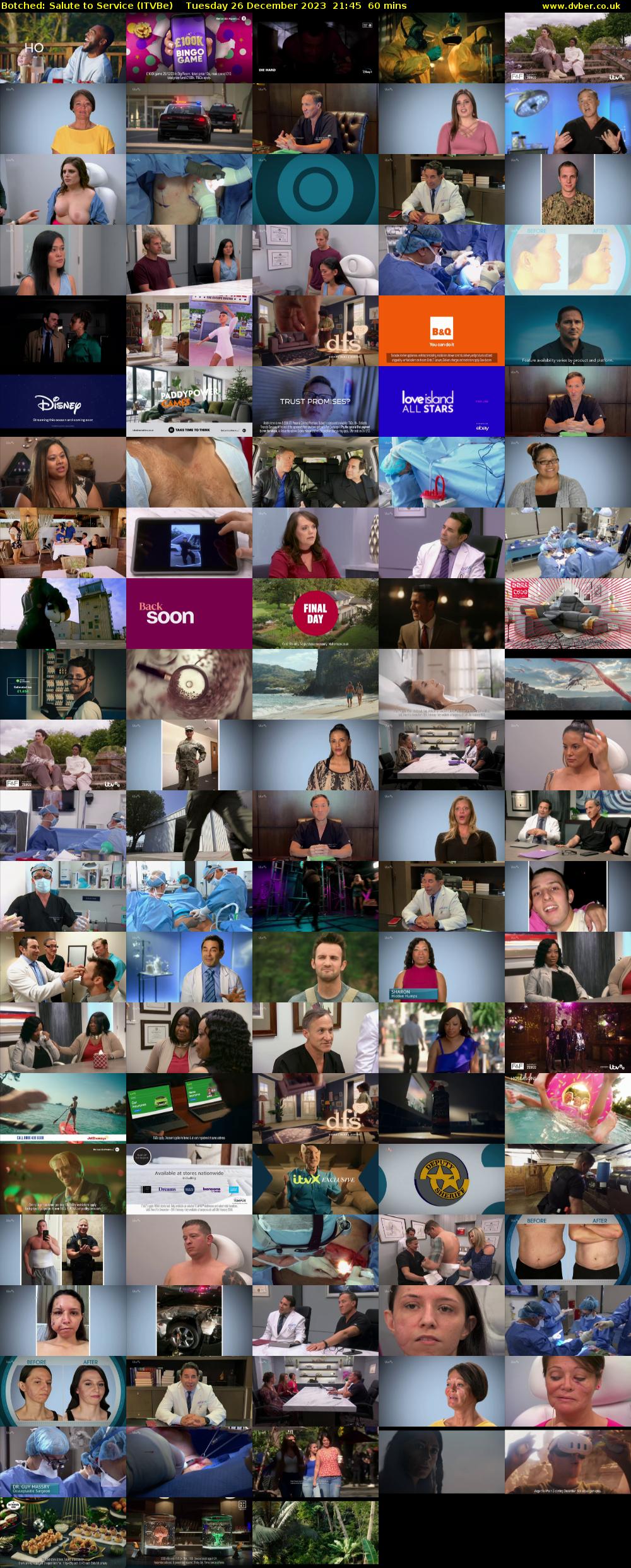 Botched: Salute to Service (ITVBe) Tuesday 26 December 2023 21:45 - 22:45