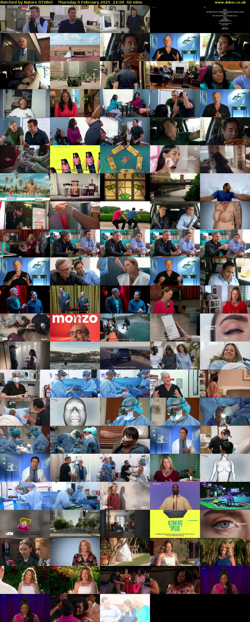 Botched by Nature (ITVBe) Thursday 6 February 2025 22:00 - 23:00