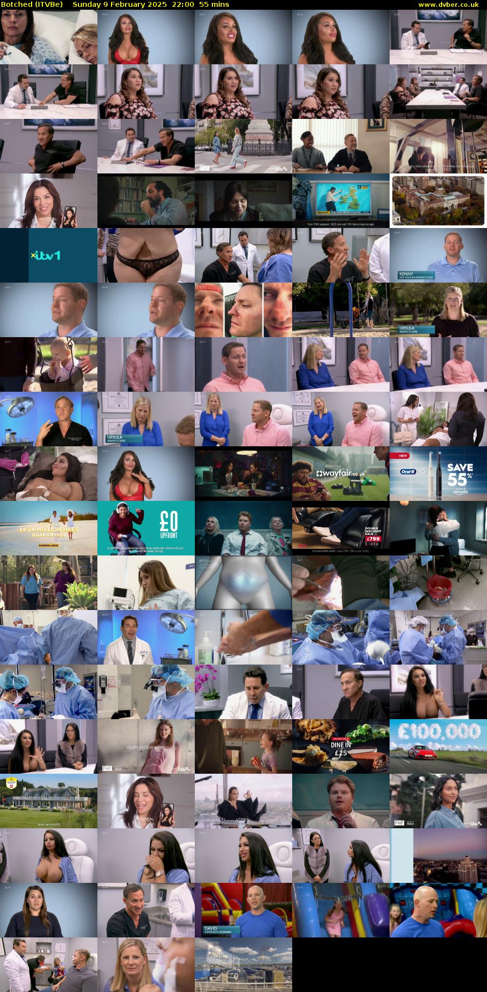 Botched (ITVBe) Sunday 9 February 2025 22:00 - 22:55
