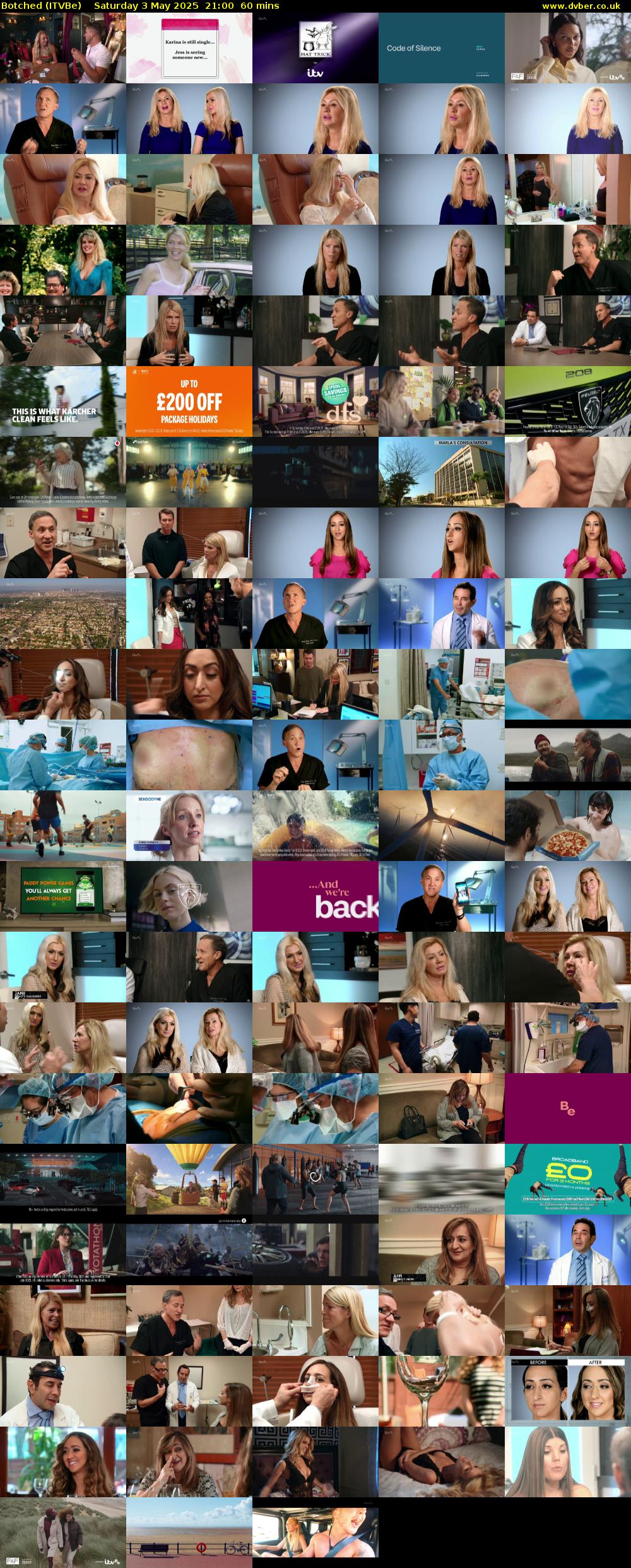 Botched (ITVBe) Saturday 3 May 2025 21:00 - 22:00