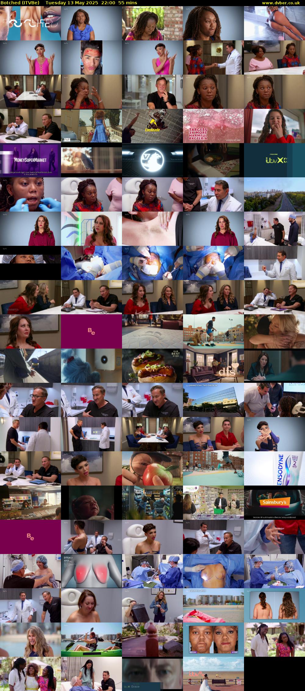 Botched (ITVBe) Tuesday 13 May 2025 22:00 - 22:55