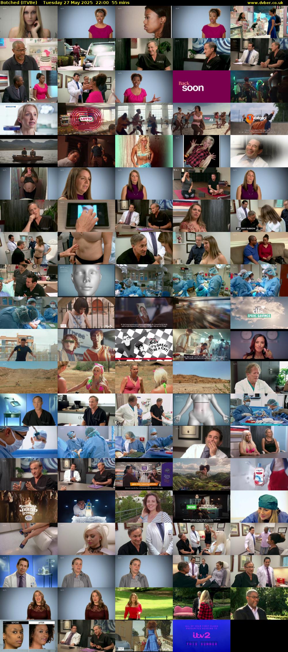 Botched (ITVBe) Tuesday 27 May 2025 22:00 - 22:55