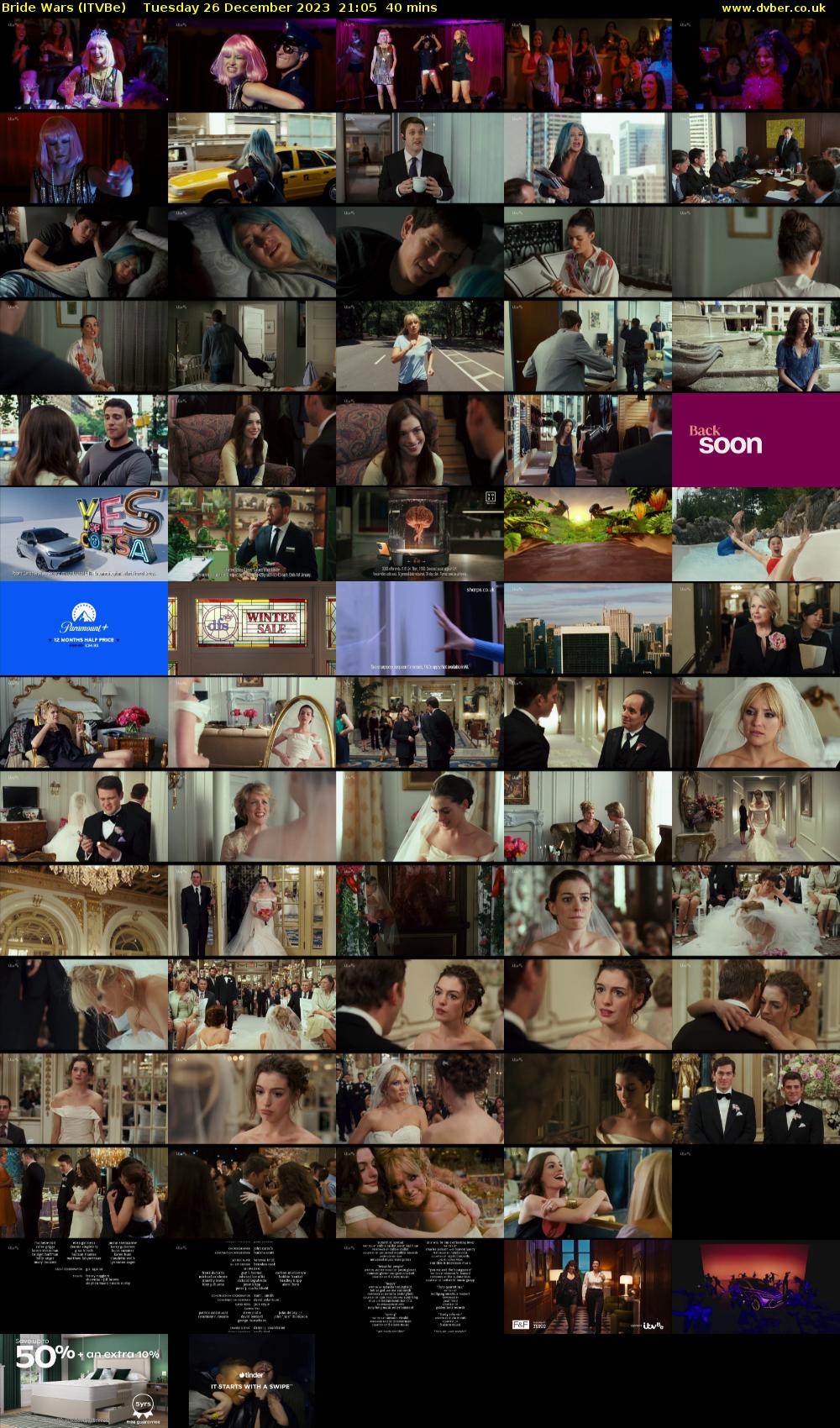 Bride Wars (ITVBe) Tuesday 26 December 2023 21:05 - 21:45