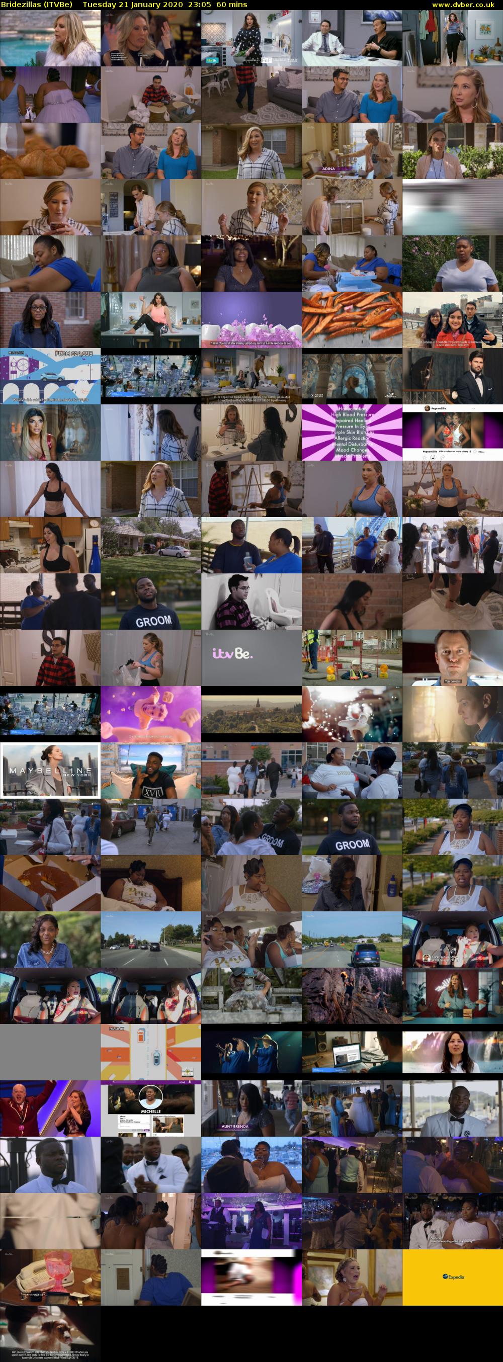 Bridezillas (ITVBe) Tuesday 21 January 2020 23:05 - 00:05