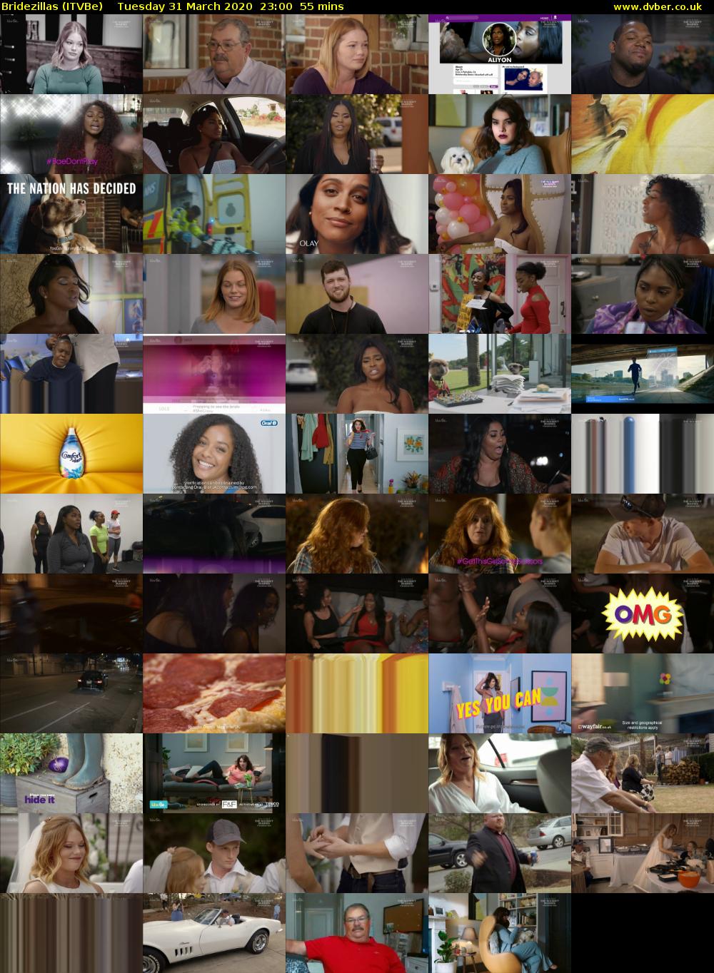 Bridezillas (ITVBe) Tuesday 31 March 2020 23:00 - 23:55
