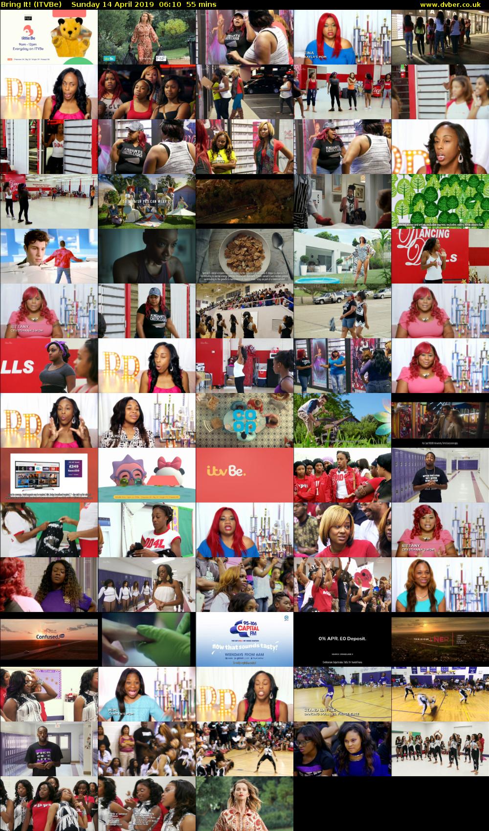 Bring It! (ITVBe) Sunday 14 April 2019 06:10 - 07:05