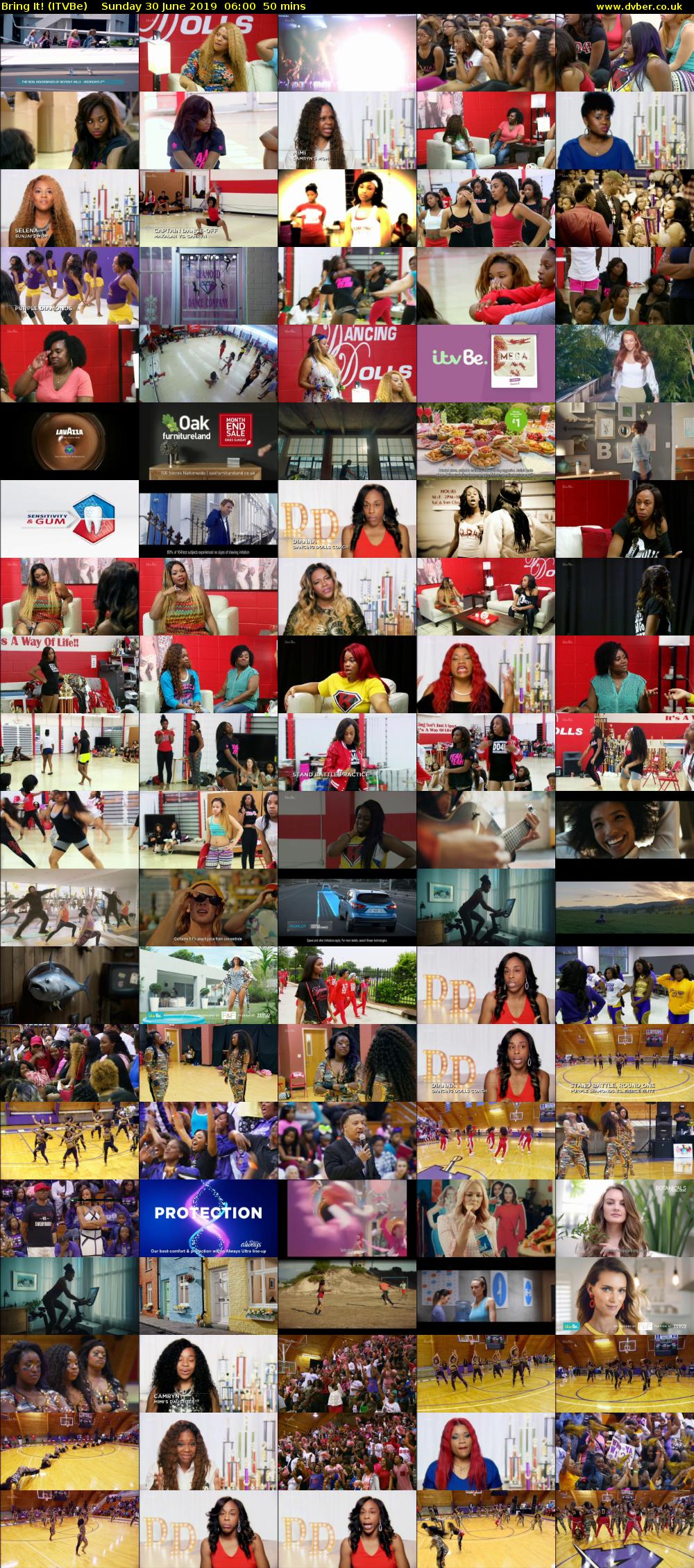 Bring It! (ITVBe) Sunday 30 June 2019 06:00 - 06:50