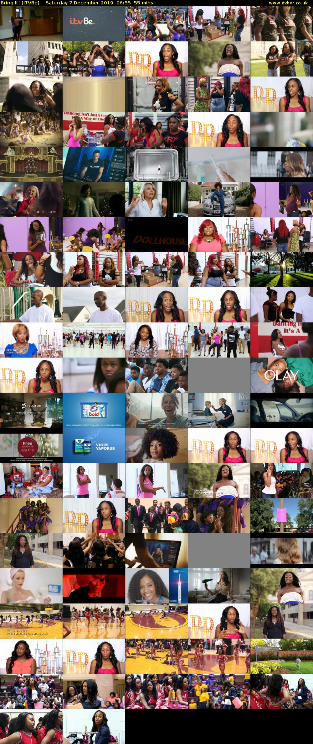 Bring It! (ITVBe) Saturday 7 December 2019 06:55 - 07:50