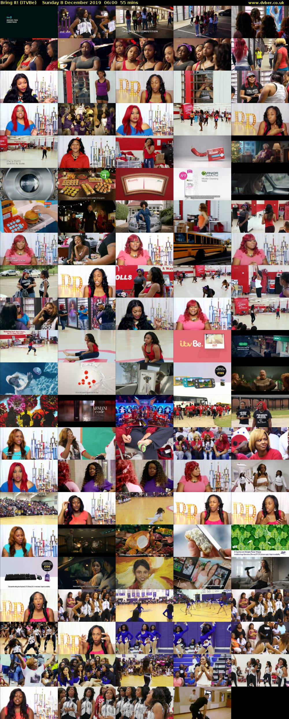 Bring It! (ITVBe) Sunday 8 December 2019 06:00 - 06:55