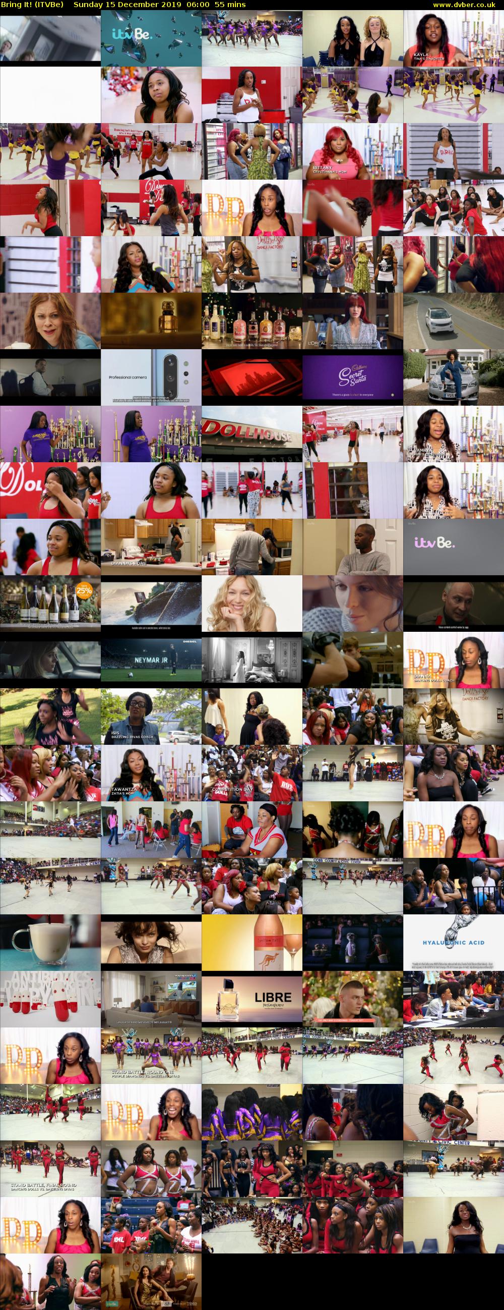 Bring It! (ITVBe) Sunday 15 December 2019 06:00 - 06:55