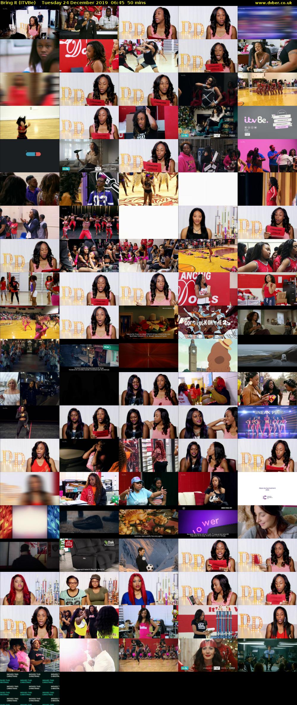 Bring It (ITVBe) Tuesday 24 December 2019 06:45 - 07:35