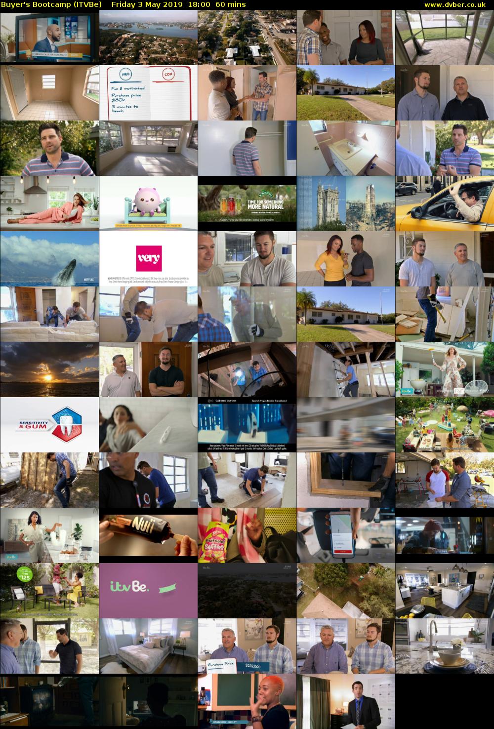 Buyer's Bootcamp (ITVBe) Friday 3 May 2019 18:00 - 19:00