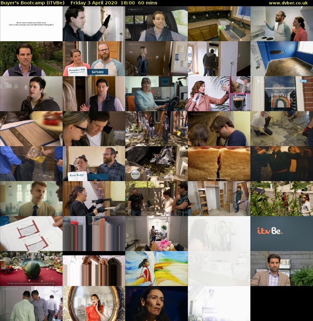 Buyer's Bootcamp (ITVBe) Friday 3 April 2020 18:00 - 19:00