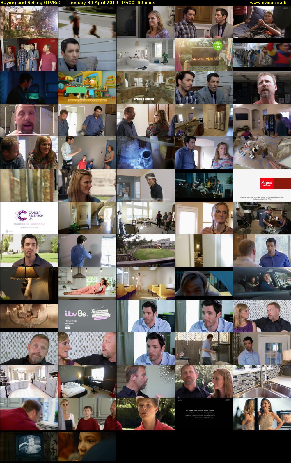 Buying and Selling (ITVBe) Tuesday 30 April 2019 19:00 - 20:00