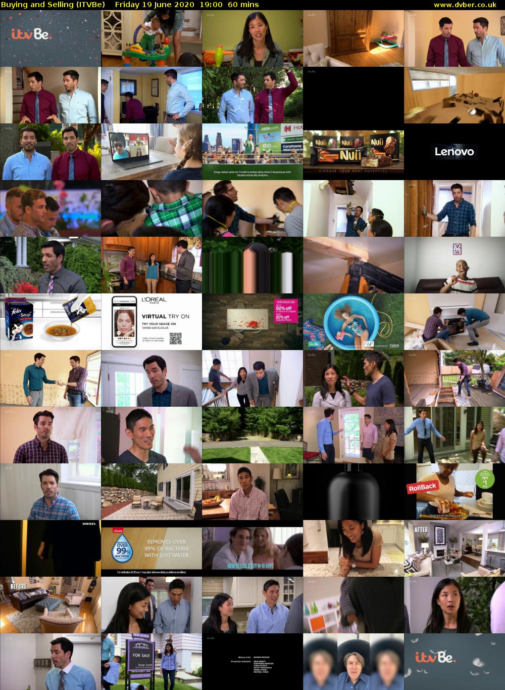 Buying and Selling (ITVBe) Friday 19 June 2020 19:00 - 20:00