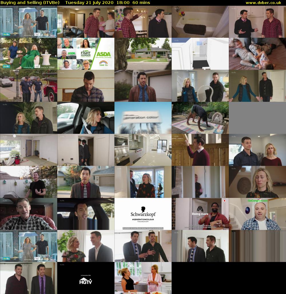 Buying and Selling (ITVBe) Tuesday 21 July 2020 18:00 - 19:00