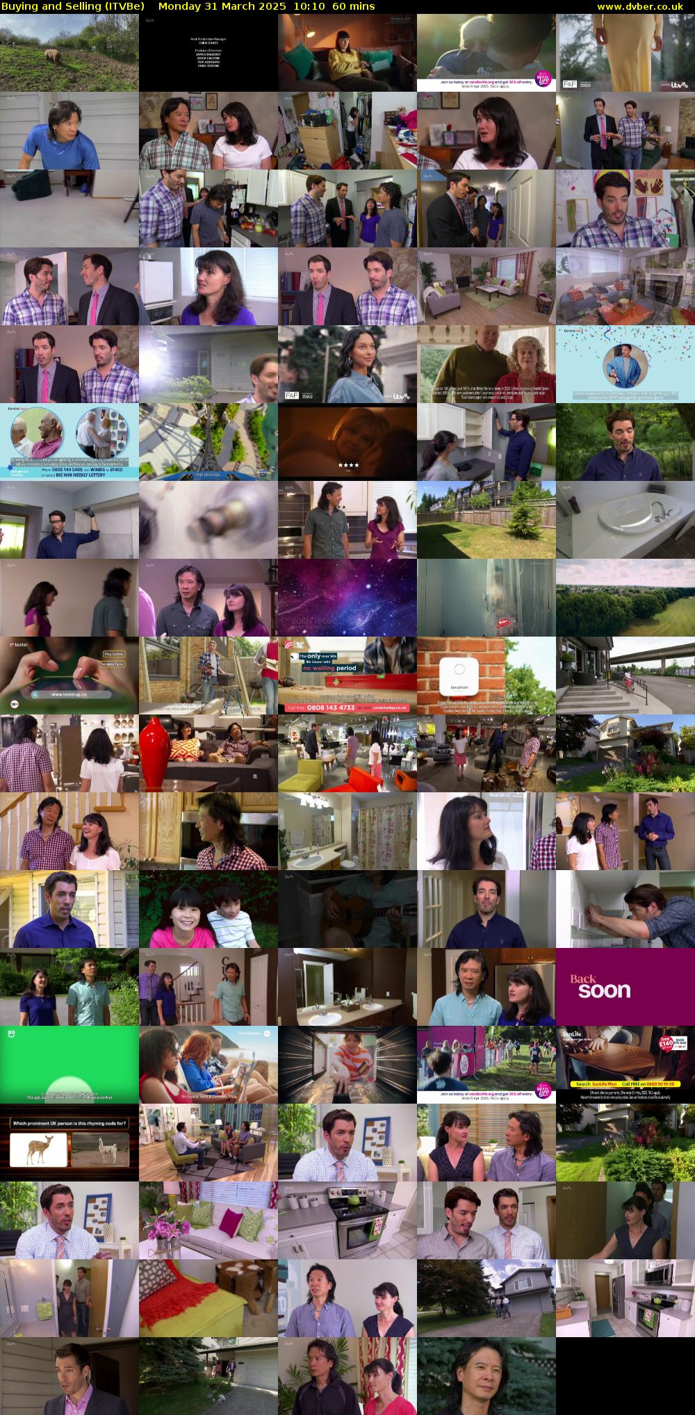 Buying and Selling (ITVBe) Monday 31 March 2025 10:10 - 11:10