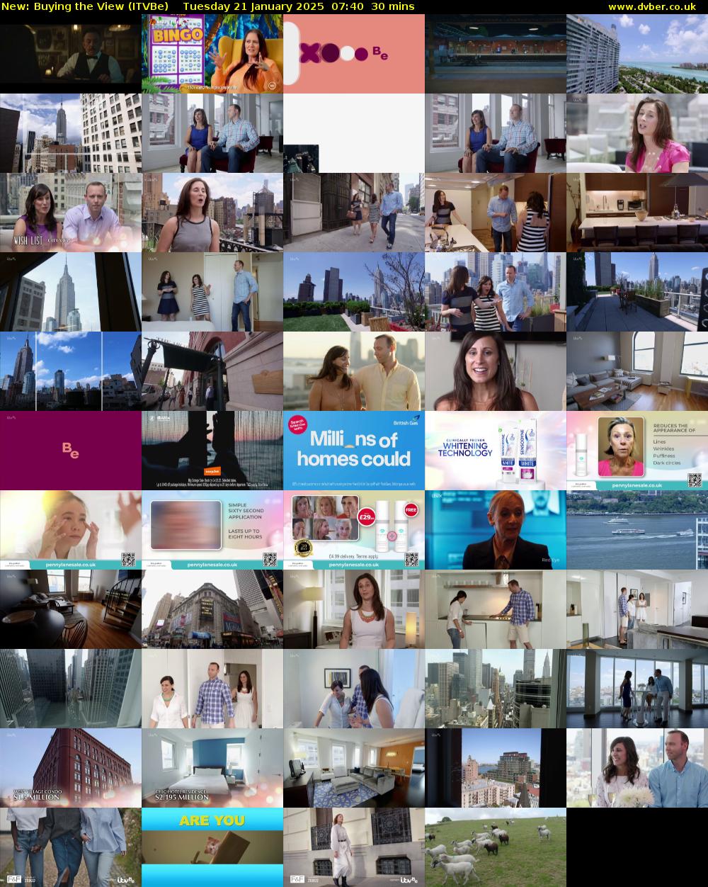 Buying the View (ITVBe) Tuesday 21 January 2025 07:40 - 08:10