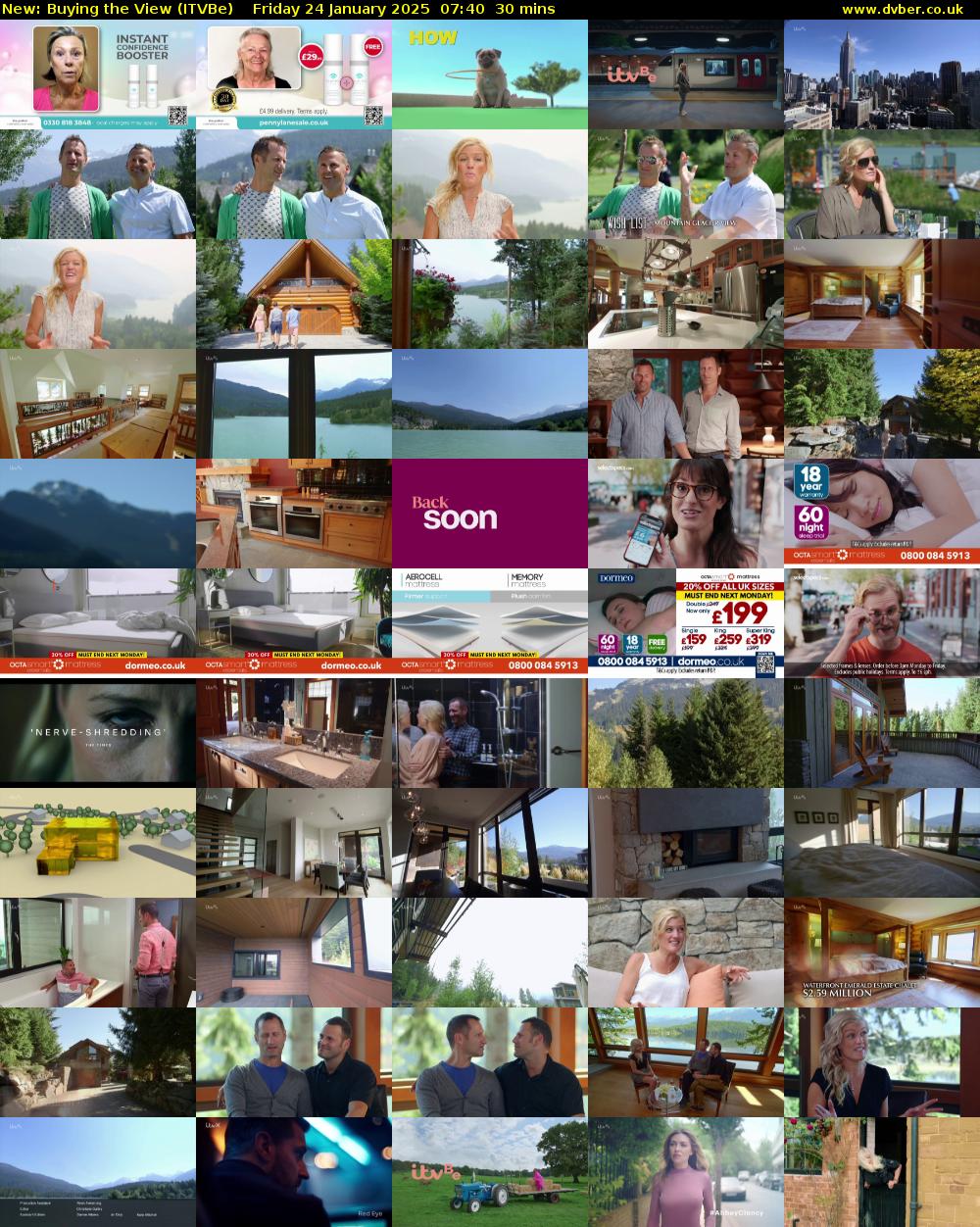Buying the View (ITVBe) Friday 24 January 2025 07:40 - 08:10