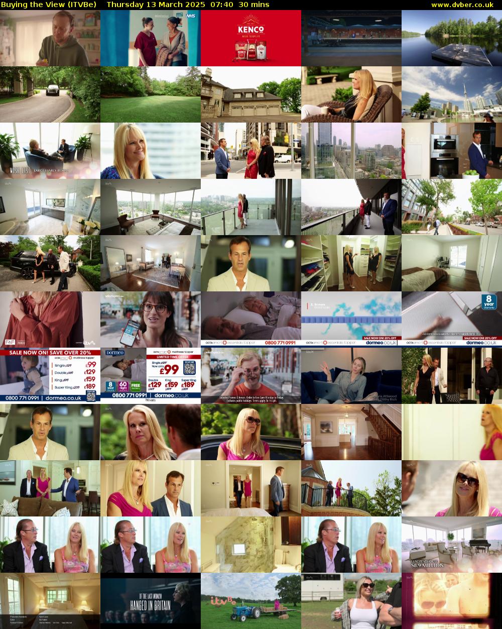 Buying the View (ITVBe) Thursday 13 March 2025 07:40 - 08:10
