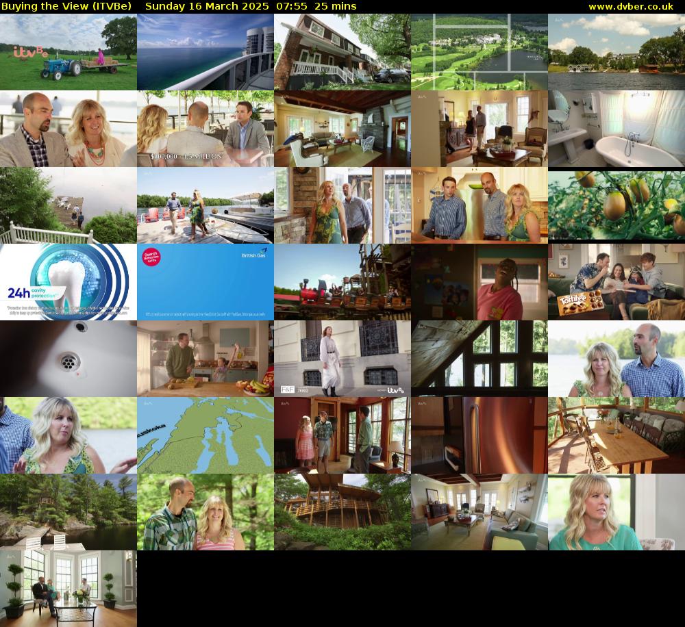 Buying the View (ITVBe) Sunday 16 March 2025 07:55 - 08:20