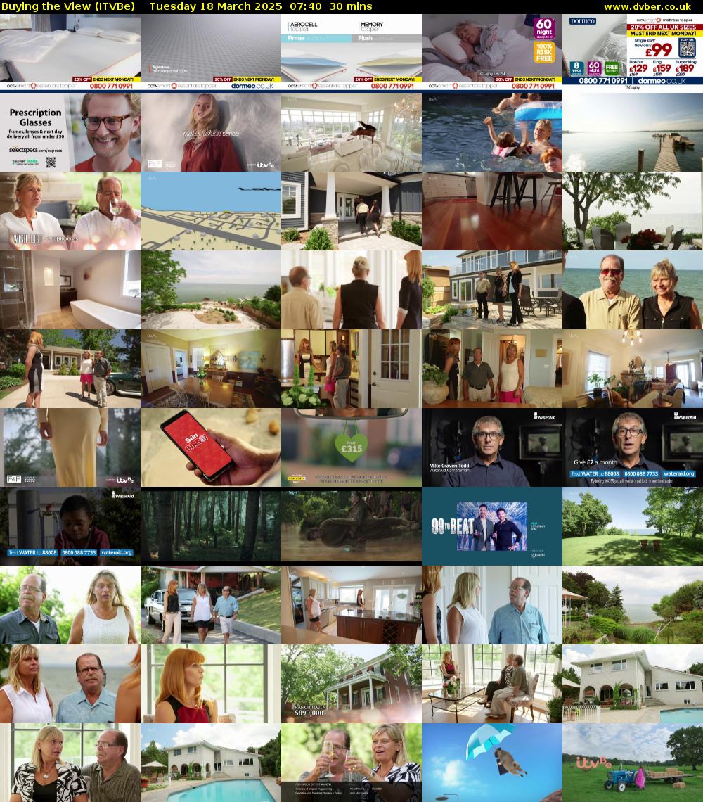 Buying the View (ITVBe) Tuesday 18 March 2025 07:40 - 08:10