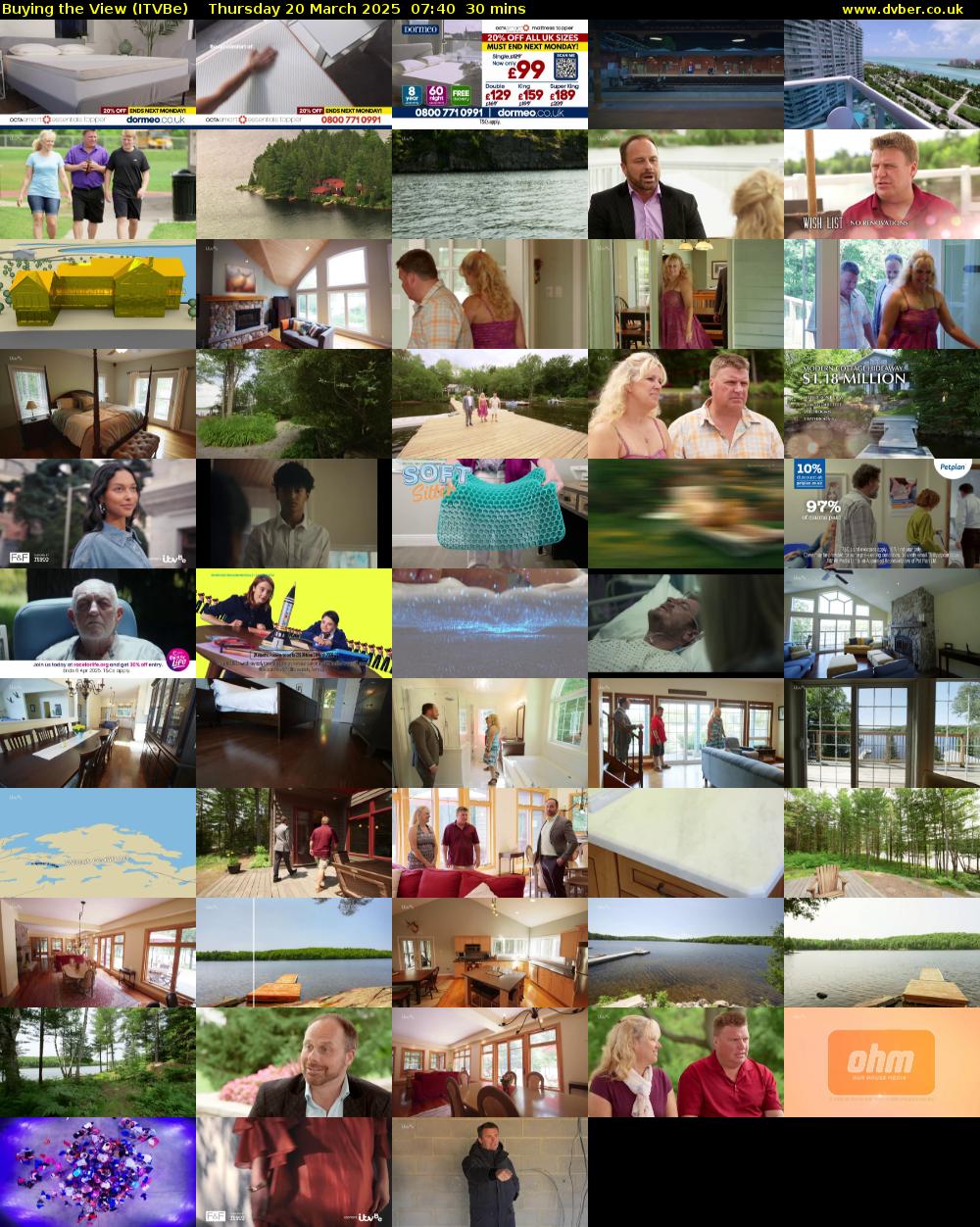 Buying the View (ITVBe) Thursday 20 March 2025 07:40 - 08:10