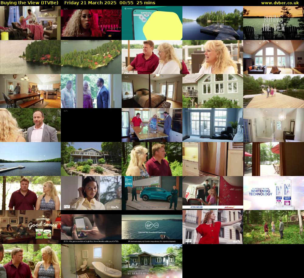 Buying the View (ITVBe) Friday 21 March 2025 00:55 - 01:20