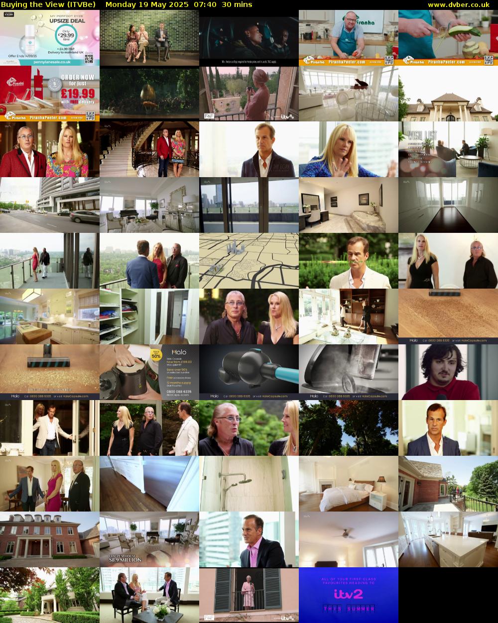 Buying the View (ITVBe) Monday 19 May 2025 07:40 - 08:10