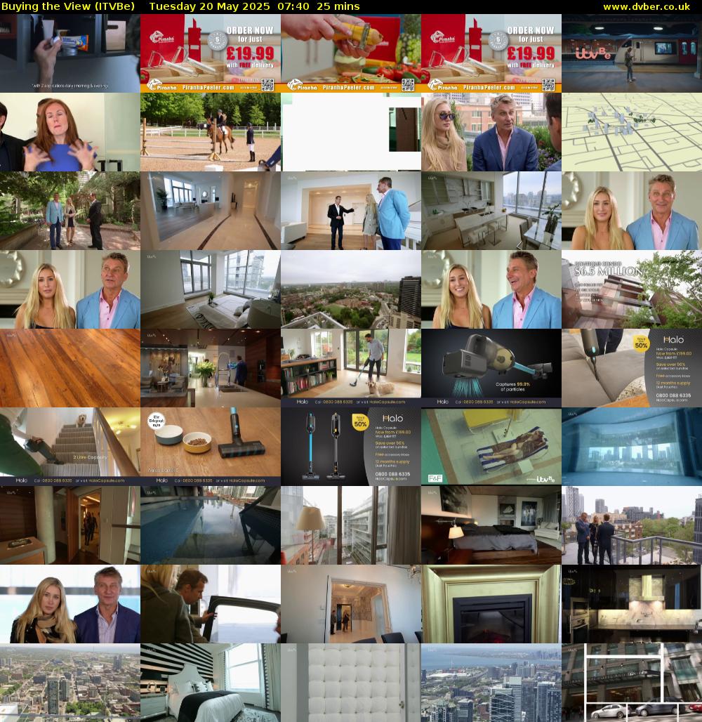 Buying the View (ITVBe) Tuesday 20 May 2025 07:40 - 08:05