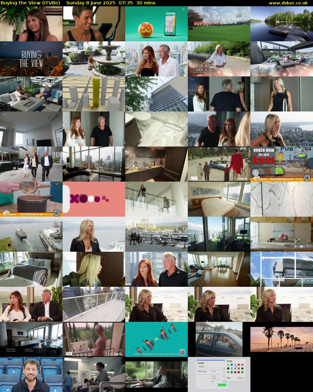 Buying the View (ITVBe) Sunday 8 June 2025 07:35 - 08:05