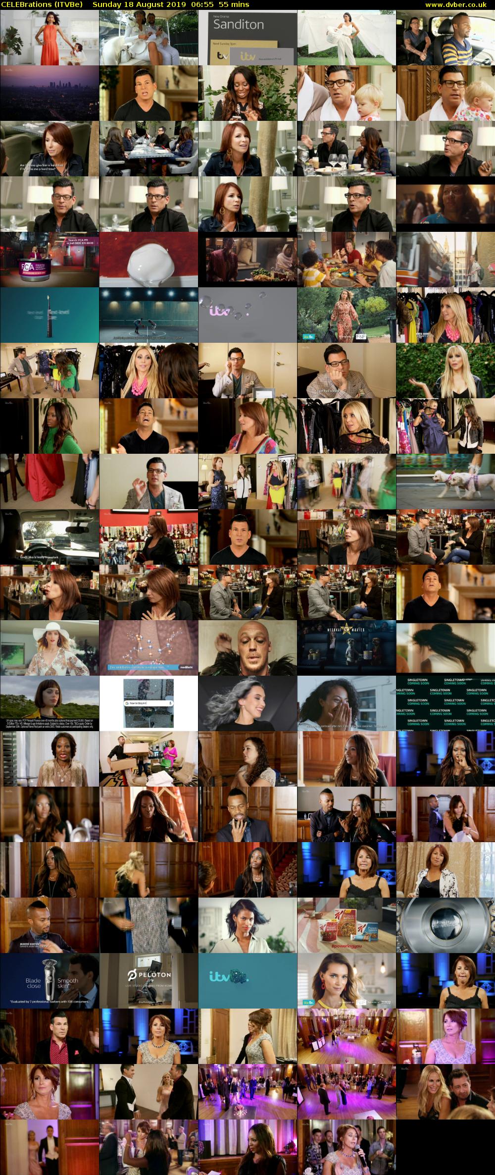 CELEBrations (ITVBe) Sunday 18 August 2019 06:55 - 07:50