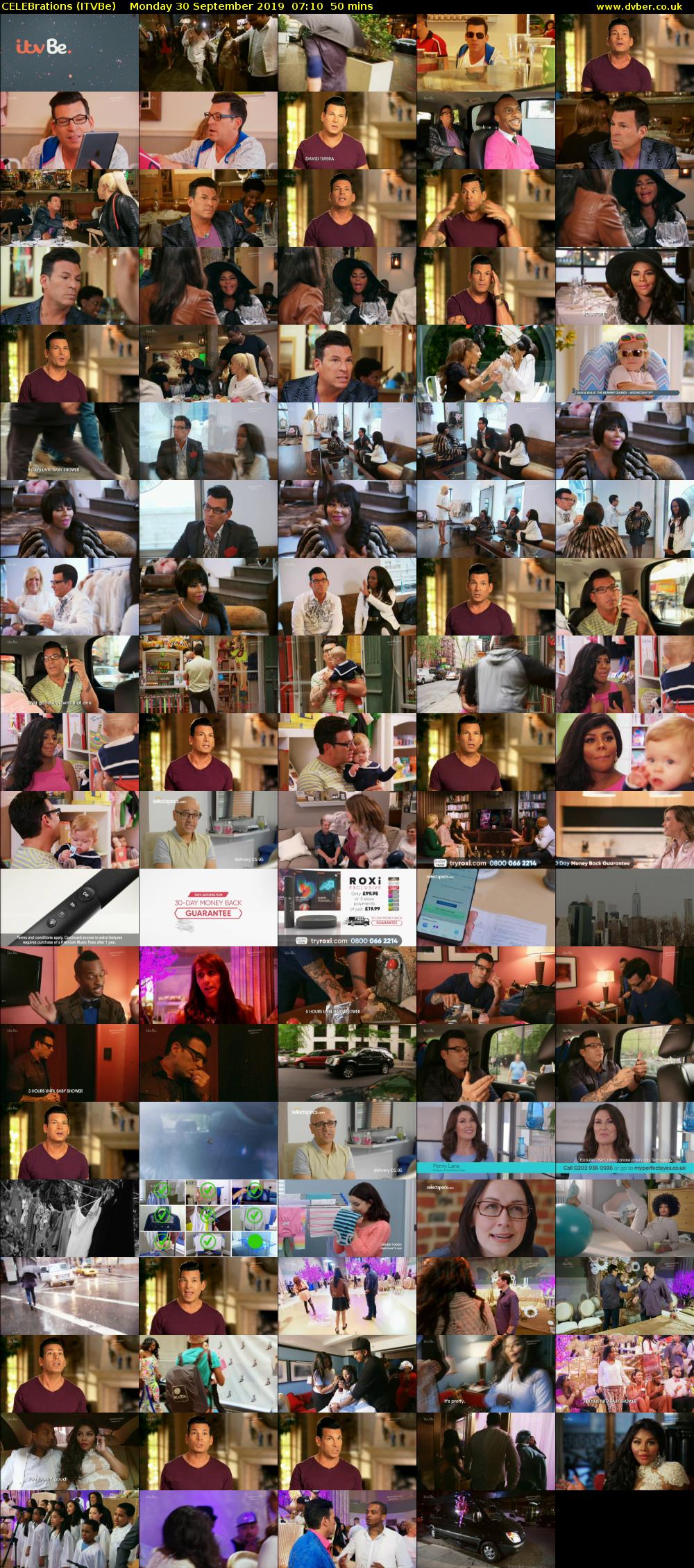 CELEBrations (ITVBe) Monday 30 September 2019 07:10 - 08:00
