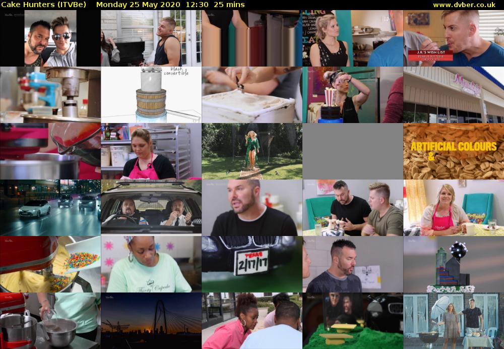 Cake Hunters (ITVBe) Monday 25 May 2020 12:30 - 12:55