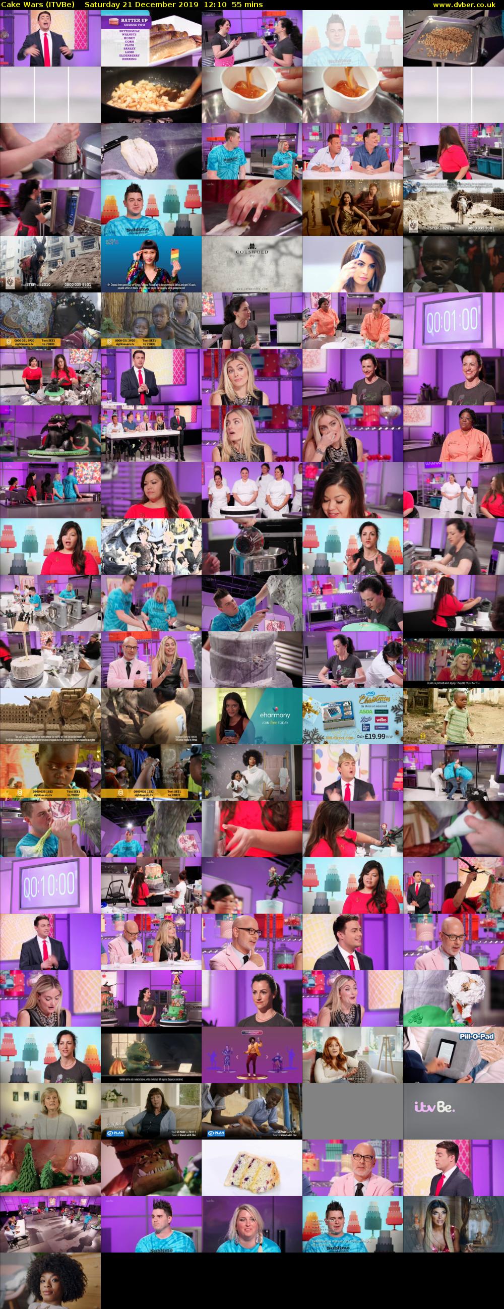 Cake Wars (ITVBe) Saturday 21 December 2019 12:10 - 13:05