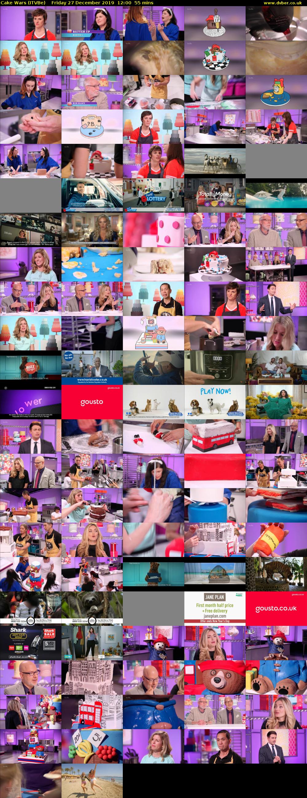 Cake Wars (ITVBe) Friday 27 December 2019 12:00 - 12:55