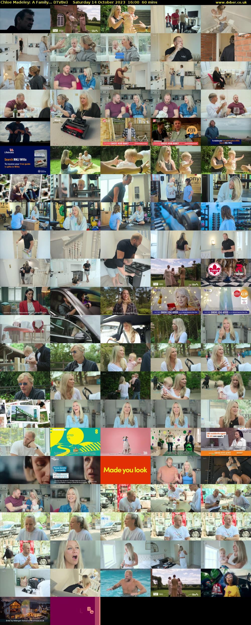 Chloe Madeley: A Family... (ITVBe) Saturday 14 October 2023 16:00 - 17:00