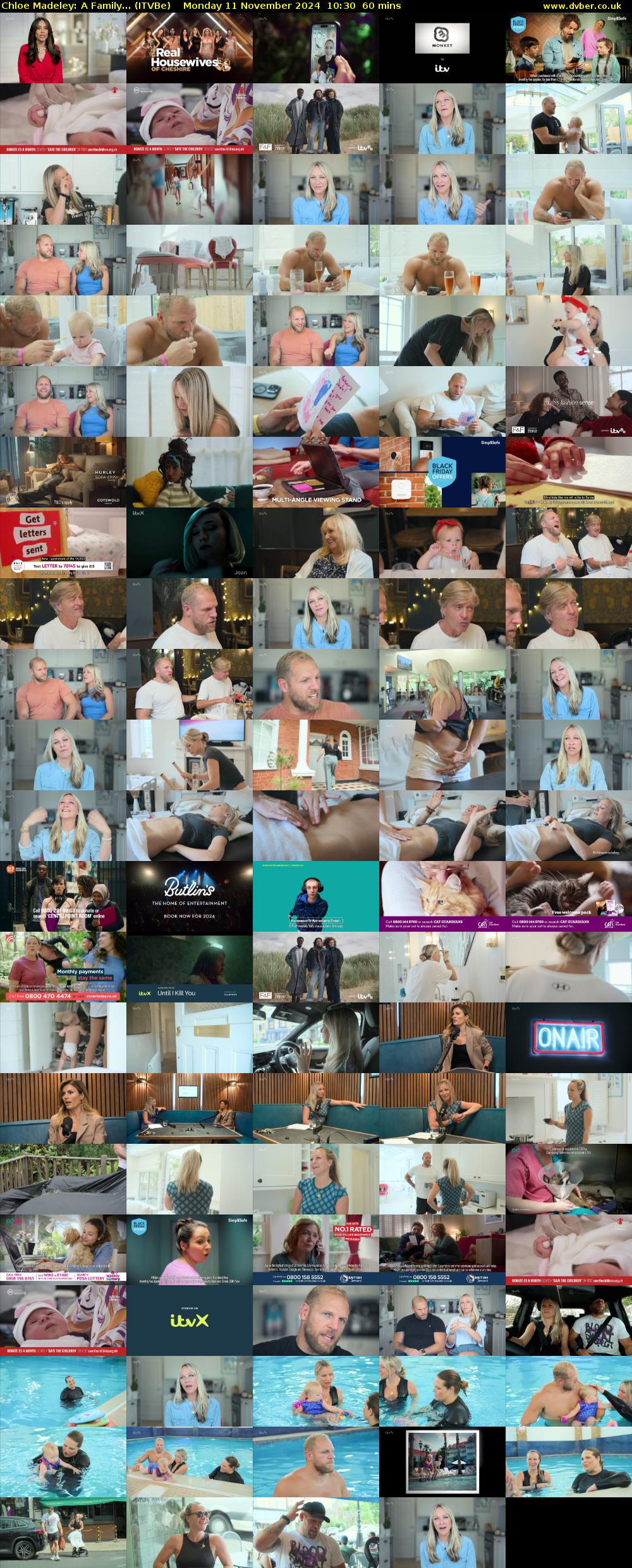Chloe Madeley: A Family... (ITVBe) Monday 11 November 2024 10:30 - 11:30
