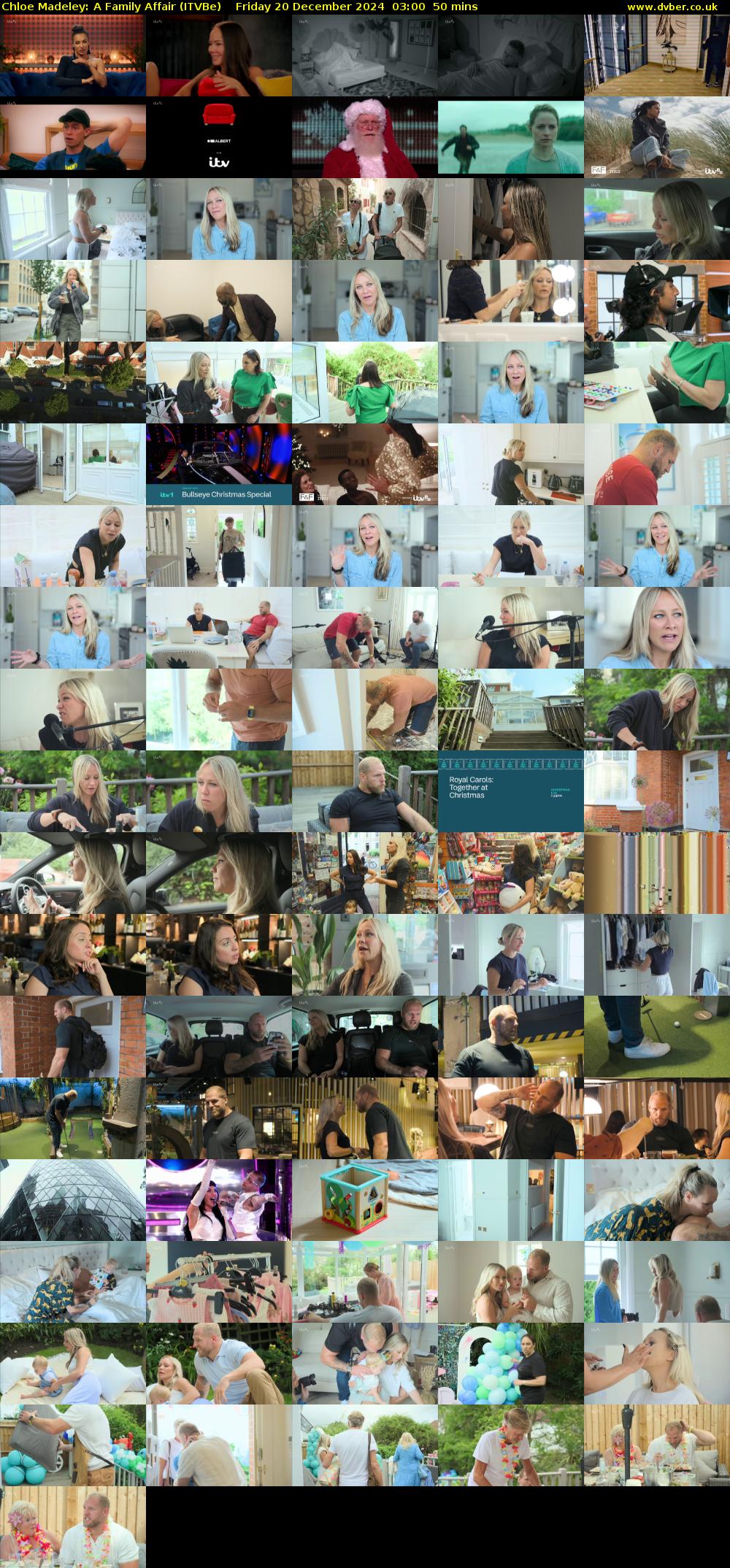 Chloe Madeley: A Family Affair (ITVBe) Friday 20 December 2024 03:00 - 03:50