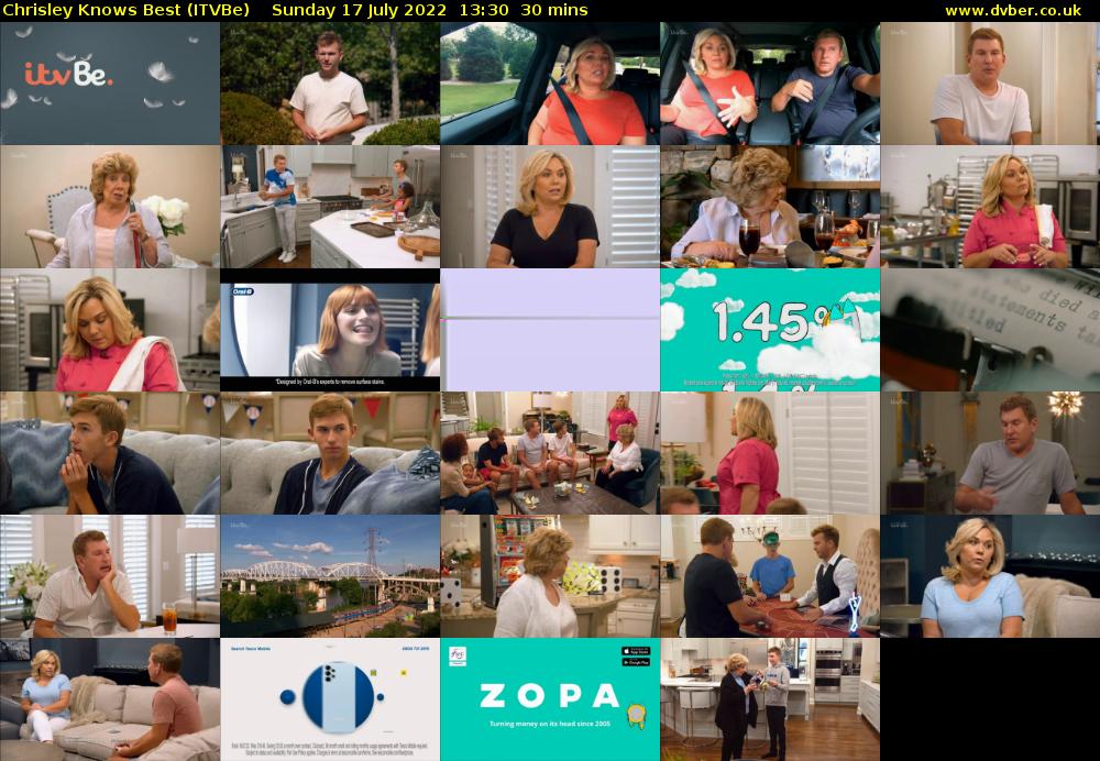 Chrisley Knows Best (ITVBe) Sunday 17 July 2022 13:30 - 14:00