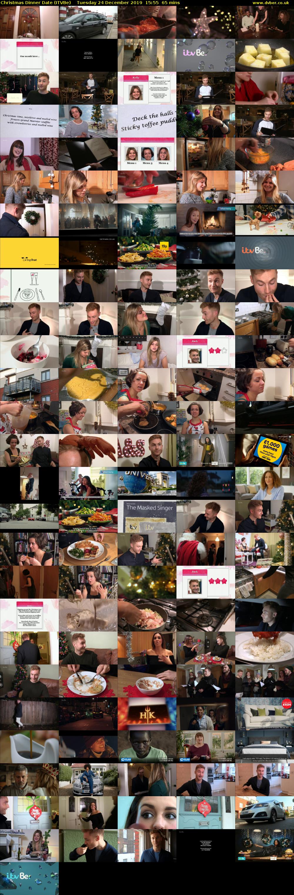Christmas Dinner Date (ITVBe) Tuesday 24 December 2019 15:55 - 17:00